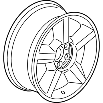 Chevy 9597222 Wheel