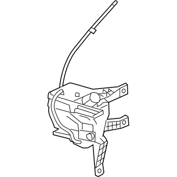 GM 95961341 Container Assembly, Windshield Washer Solvent (W/ Windshield Washer Pump