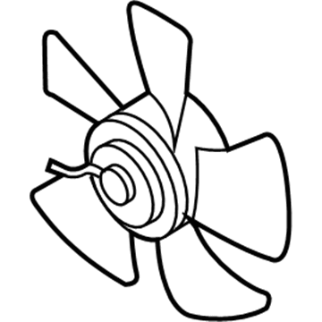 Chevy 93740673 Fan & Motor