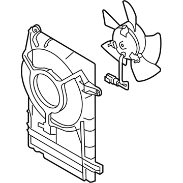 Chevy 96536520 Fan Assembly