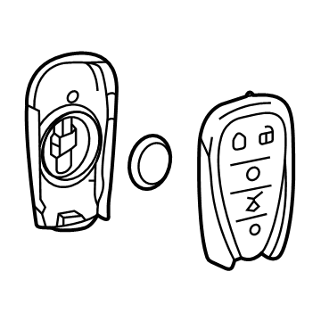 GM 13530711 Transmitter Assembly, R/Con Dr Lk & Theft Dtrnt