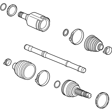 Buick 84410439 Axle Assembly