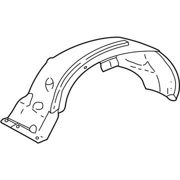 GMC 15101799 Wheelhouse Panel