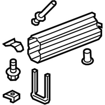 GM 84495502 Rail Assembly, F/Cmpt Frt Lwr Si