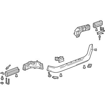 Chevy 84033907 Side Rail Assembly