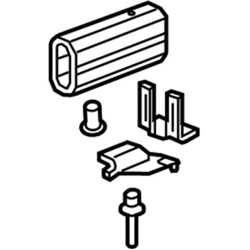 GM 23136261 Rail Assembly, Rear Compartment Floor Panel Rear