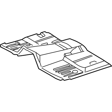 Cadillac 25910526 Front Floor Pan