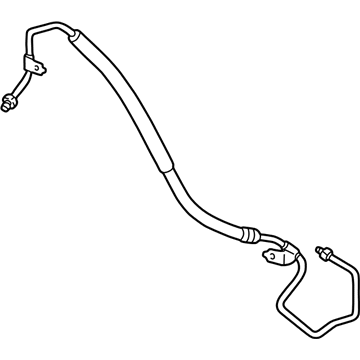 Pontiac 88971036 Power Steering Pressure Hose