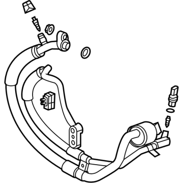 Cadillac 84998360 Discharge Hose