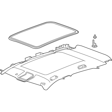 GM 84577620 Panel Assembly, Hdlng Tr *Black