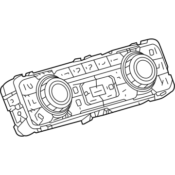 GMC 85605648 Heater Control