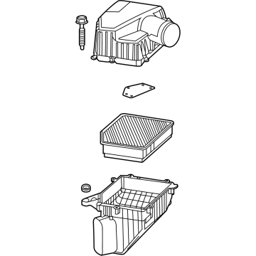 2024 GMC Sierra 3500 HD Air Filter - 84712181