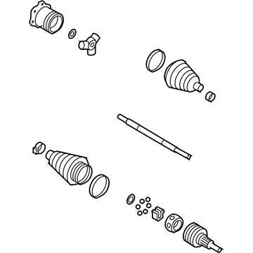 GMC 85126785 Axle Assembly