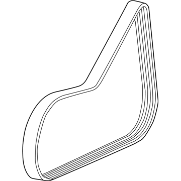 Chevy 12634319 Serpentine Belt