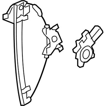 Chevy 25926016 Window Regulator