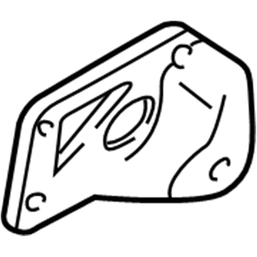 GMC 15529887 Mount Brace Bracket