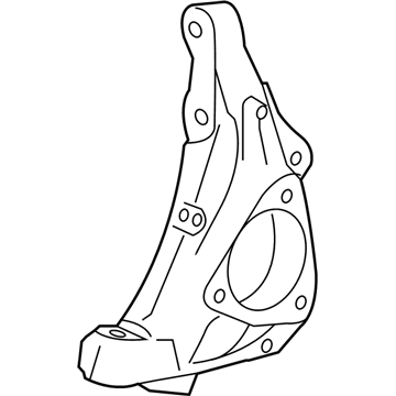 GM 84169866 Steering Knuckle Assembly