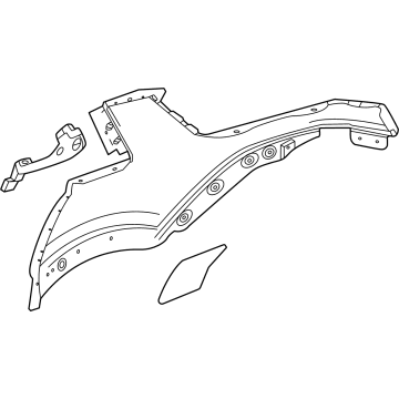 Cadillac 87825017 Quarter Panel