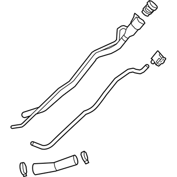 GM 84905629 Pipe Assembly, F/Tnk Fil (W/ Fil Hose)