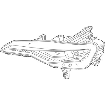 Chevy 84756147 Headlamp Assembly