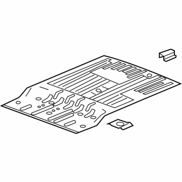 GMC 84782948 Rear Floor Pan