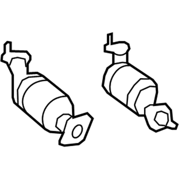 GM 92507008 3Way Catalytic Convertor (W/Exh Frt Pipe)