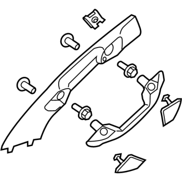 GM 84793121 Molding Assembly, W/S Garn *Platinum M