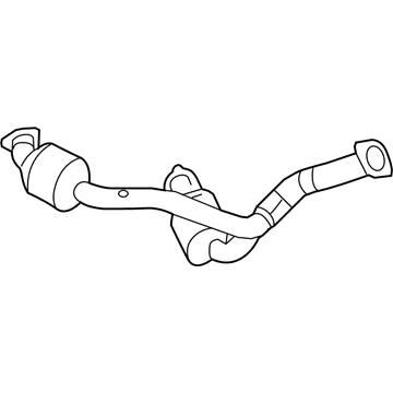 2011 Chevy Silverado 1500 Catalytic Converter - 19418926