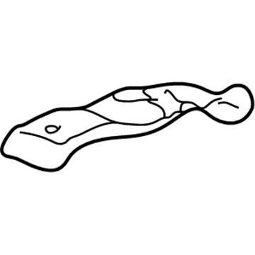 Pontiac 12564081 Exhaust Manifold Heat Shield