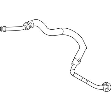 GM 19300853 Transmission Fluid Cooler Lower Hose Assembly