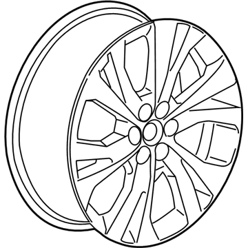 Chevy 84549107 Wheel, Alloy