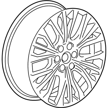 Chevy 42438054 Wheel, Alloy