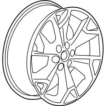 Chevy 42427612 Wheel, Alloy