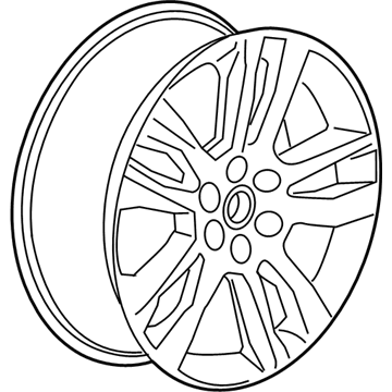 Chevy 42427611 Wheel, Alloy