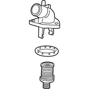 Chevy 12674639 Water Outlet