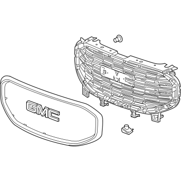 GMC 84943504 Grille Assembly