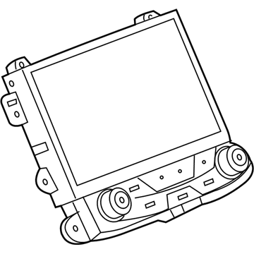 Buick 84208107 Display Unit