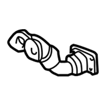 Cadillac DeVille Catalytic Converter - 25724154