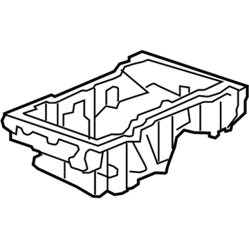 Saturn 12666374 Oil Pan