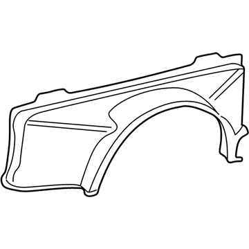 2005 Chevy Suburban 2500 Fan Shroud - 15088326