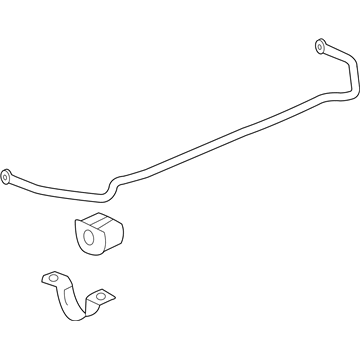 GM 13281795 Shaft Assembly, Rear Stabilizer