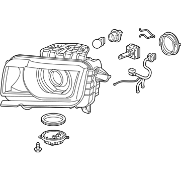 Chevy 22959919 Headlamp Assembly