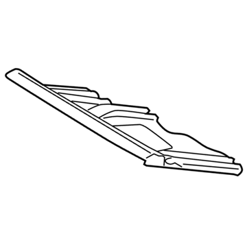 GM 20840410 Support, Front Bumper Fascia Headlamp Opening Flange