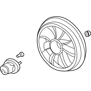 Pontiac 12463003 Fan & Motor