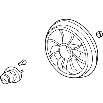 Pontiac 12463002 Fan & Motor