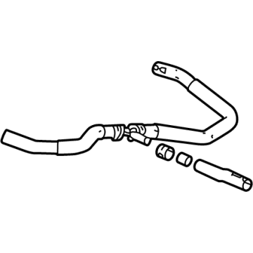 Cadillac 84819027 Inlet Hose