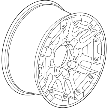 GMC 84871281 Wheel, Alloy