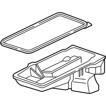 Chevy 12579273 Oil Pan