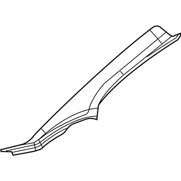 GM 25759541 Molding Assembly, Windshield Garnish *Neutral