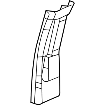 GM 15115949 Molding Assembly, Center Pillar Upper Garnish *Neutral